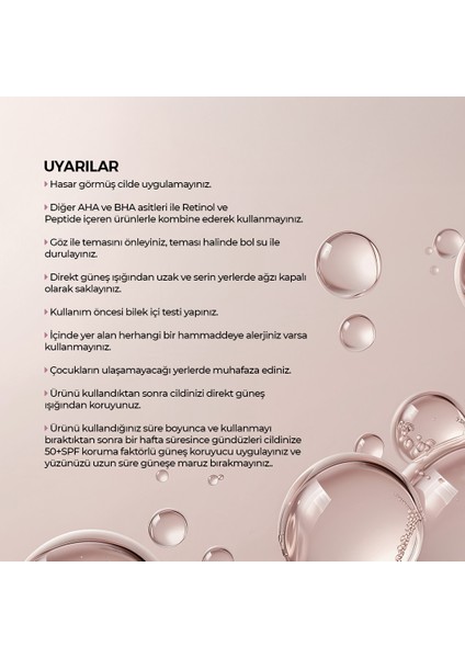 Cildi Ölü Hücrelerden Arındıran Aha & Bha Bakım Serumu 30ml