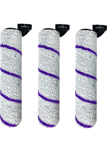 3pcs Zemin Scrubber Için Rulo Fırça S1 Ev Dezenfektan Kenar Kendi Kendini Temizleme ve Sürükleme Entegre Makine (Yurt Dışından)