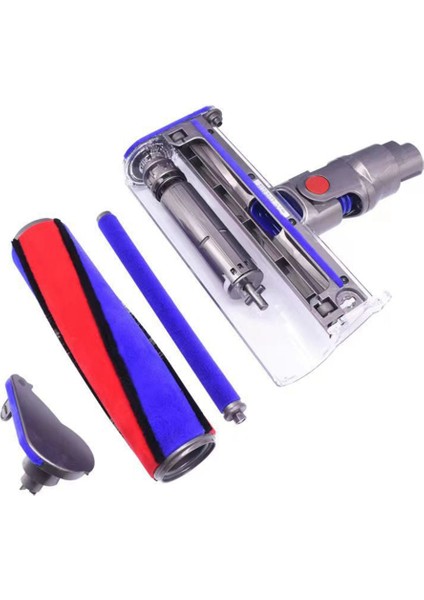 Hızlı Bırakma Yumuşak Rulo Temizleyici Kafa V7 V10 V11 V15 Elektrikli Süpürge Zemin Fırça Kafası Yedek Parçalar (Yurt Dışından) fırsatları