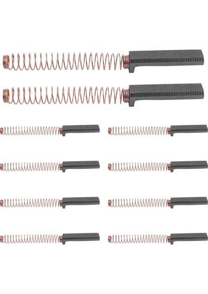 10 Adet Karbon Motor Fırçaları Yedek Parçalar Motor Fırçası Mikserler Için W10380496 W10260958 4162648 (Yurt Dışından)