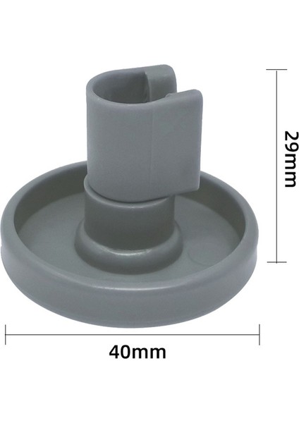 12 Adet Bulaşık Makinesi Tekerlekleri Favorit Privileg Için Alt Sepet Tekerlekleri Bulaşık Makinesi Alt Sepet Tekerlekleri 40 mm (Yurt Dışından)