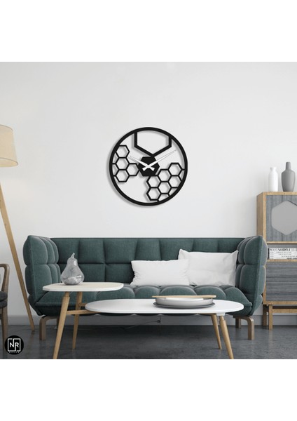 Altıgen Dekoratif Metal Saat indirimleri