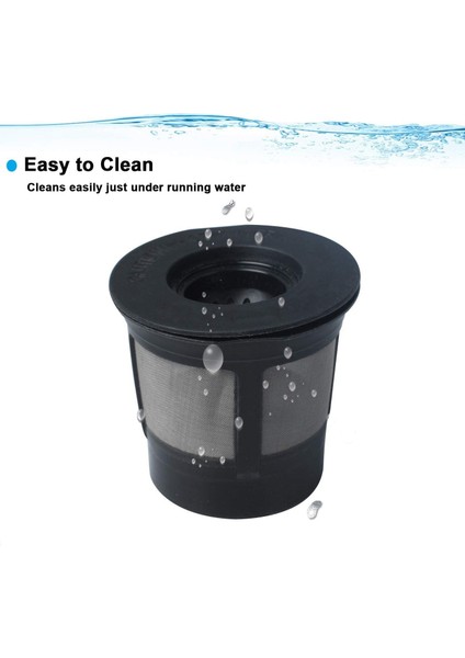 K-Duo Essentials ve K-Duo Makinesi Için Yeniden Kullanılabilir Örgülü Öğütülmüş Kahve Filtre Sepeti, K Cup Için Kahve Fincanı Pod'u (Yurt Dışından)