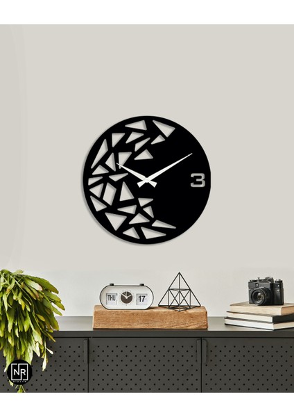Dekoratif Metal Duvar Saati