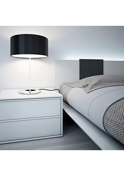 Kalıplı Fişli 3 Paket Lamba Kablosu, Kablolama Için Lamba Kablosu Uçları Soyulmuş (Siyah, 6 Feet) Abd Fişi (Yurt Dışından) modelleri