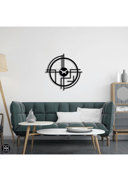 Dekoratif Metal Duvar Saati modelleri