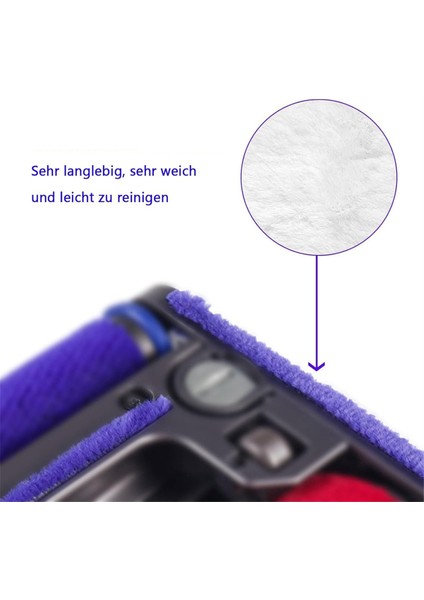 Cecotec Conga Genesis X-Treme Parçaları Ana Yan Fırça Filtre Paspası Için (Yurt Dışından)