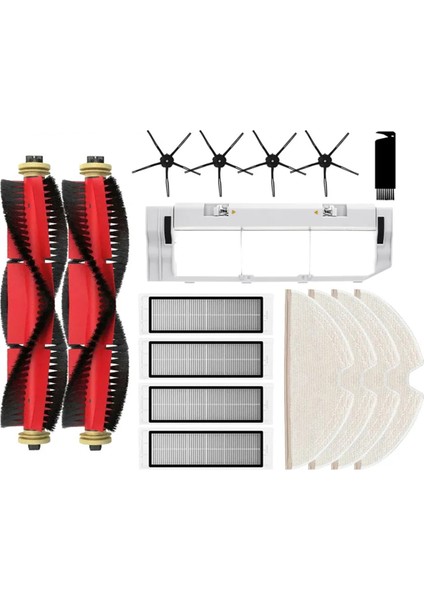 Eufy X10 Pro Omni X8/X8PRO X9 Pro Için 8 Adet Yıkanabilir Vakumlu Paspas Bezi (Yurt Dışından)