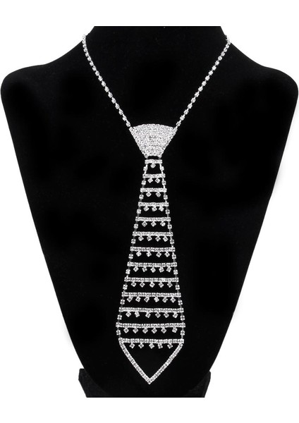 C Için Moda Glitter Kristaller Rhinestone Kolye Takı (Yurt Dışından)