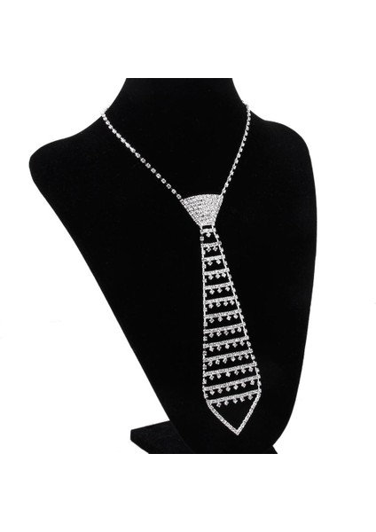 C Için Moda Glitter Kristaller Rhinestone Kolye Takı (Yurt Dışından)