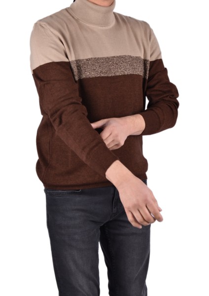 BRNG-21189 Tam Balıkçı Kazak/koyu Haki/xl fiyatları