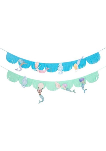 - Mermaid Garland - Deniz Kızı Asılan Süs