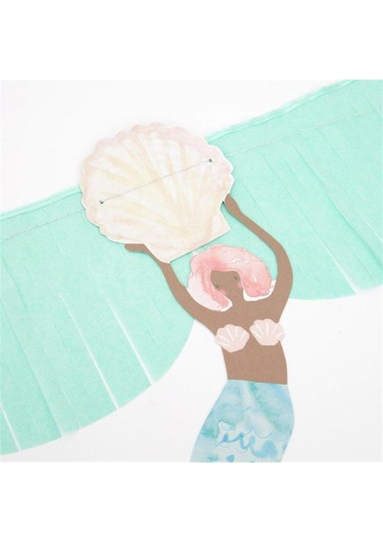 - Mermaid Garland - Deniz Kızı Asılan Süs fırsatları
