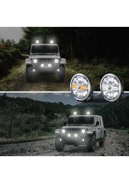 Off-Road Valuefit Blade LED Uzun Far Krom 22W 7" Beyaz-Amber Isik 1FJ357198-021 indirimleri