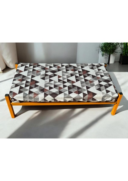 ED PET DİZAYN 30*50 Kedi Köpek Yatağı Turuncu. Ergonomik Tasarım Minderi ile Beraber fiyatları