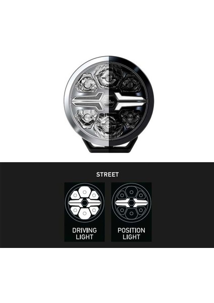 Off-Road Valuefit Blade LED Uzun Far Krom 36W 7" Beyaz Isik 1FJ357198-011 fiyatları