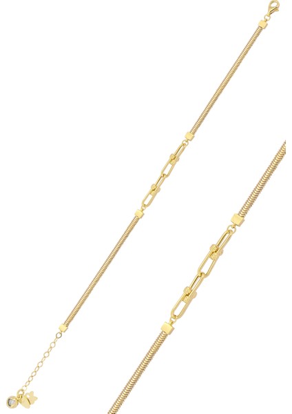 Balıksırtı Altın Bileklik CGKBLK0210