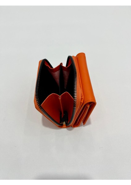 Kadın Fermuarlı ve Çıtçıtlı Bozuk Para Bölmeli Cüzdan Kartlık modelleri