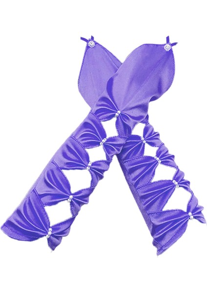 Opera Parti Eldivenleri Kadın Pileli Eldiven Prop 1920S Eldiven Akşam (Yurt Dışından) modelleri