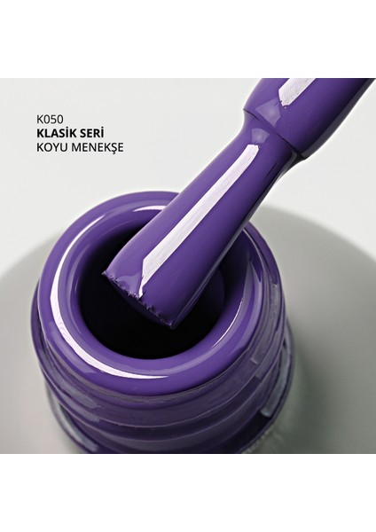 Momo Professional Kalıcı Oje K050 Mor, 14ML