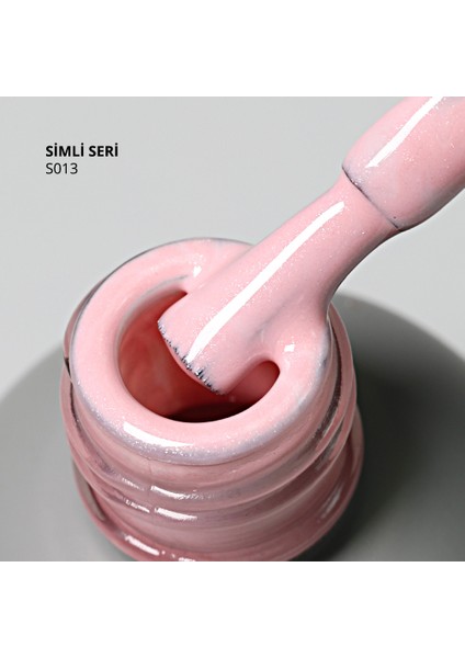 Kalıcı Oje S013 Uçuk Pembe, Gümüş Simli- 14ML modelleri