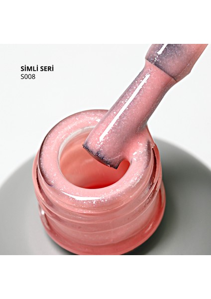 Kalıcı Oje S008 Açık Yavruağzı, Gümüş Simli- 14ML modelleri