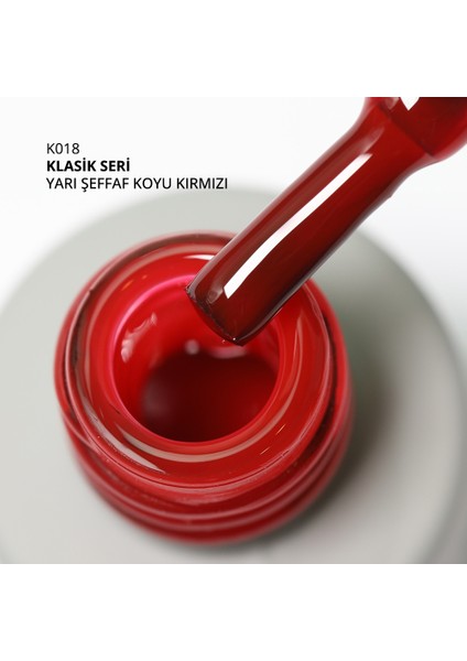 Kalıcı Oje K018 Kızıl Kırmızı, 14ML fiyatları