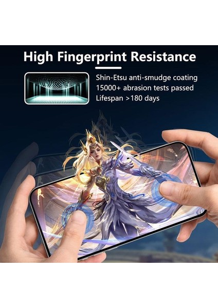 Apple iPhone 16 Pro Max Uyumlu Gerçek Corning Gorilla Glass Cam Ekran Koruyucu