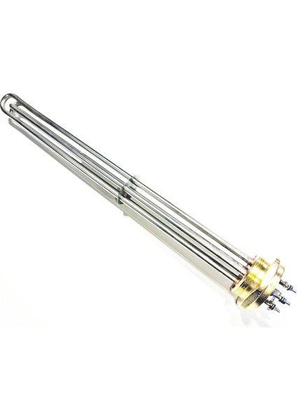 316CR 2 Inç 15KW 50CM Sern Trifaze Kafa Isıtıcı Rezistansı