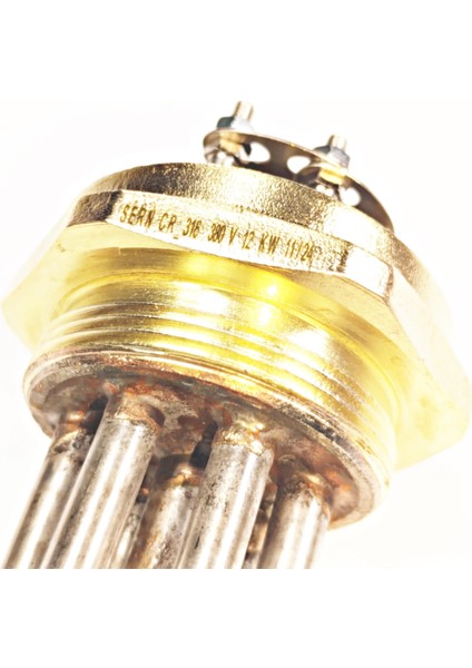 316CR 2 Inç 12KW 45CM Sern Trifaze Kafa Isıtıcı Rezistansı fırsatları