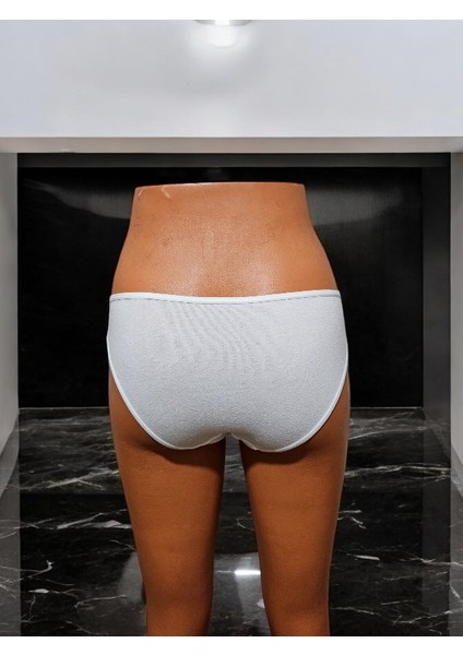 Désir 5 Adet Düşük Bel Kadın Ekru Bikini Külot modelleri
