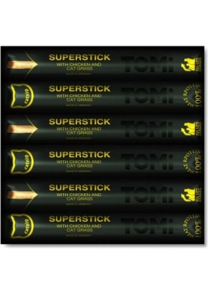 Kedi Stick Tavuk & Kedi Çimi 6lı 5x6gr 30gr