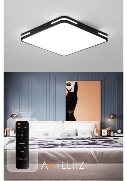 Kare Model Modern Plafonyer Avize