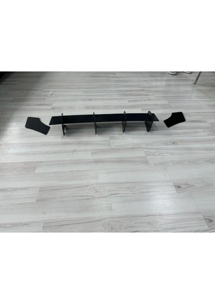 Vw Golf 7.5 Arka Flap/splitter Gti Mat Siyah 2017- modelleri