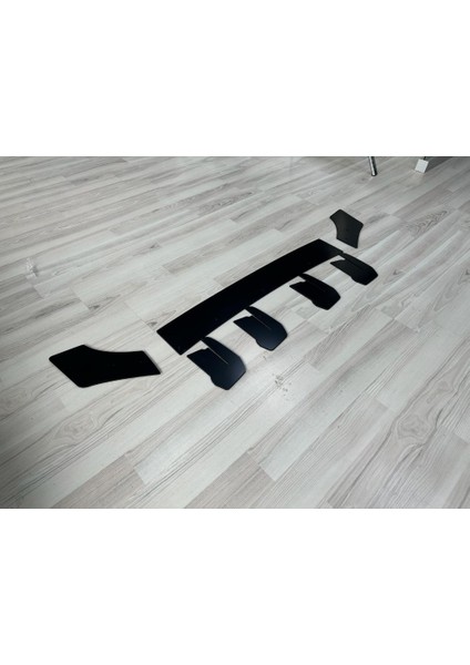 Vw Golf 7.5 Arka Flap/splitter Gti Mat Siyah 2017- fırsatları