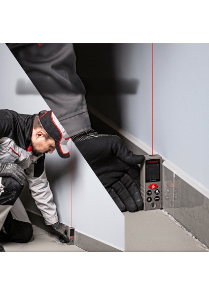 Dijital Lazer Metre 40M CT44028 | Yüksek Hassasiyetli Lazer Mesafe Ölçer