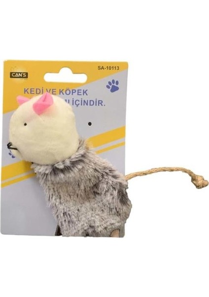 Yumuşak Fare Kedi Oyuncağı 10 cm