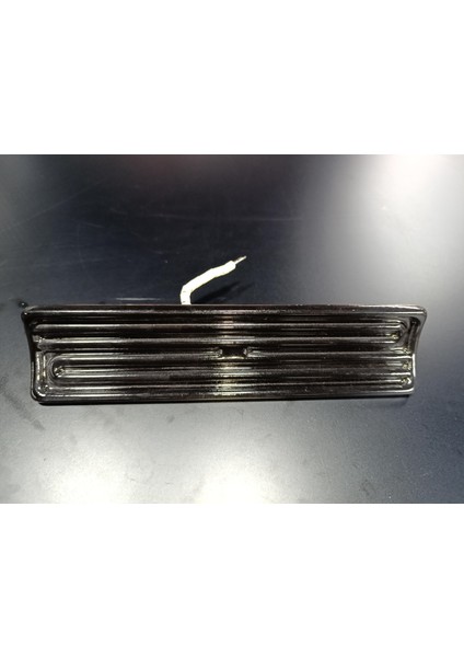 Infrared Seramik Isıtıcı Rezistans Konkav 245X60MM 400W 230V Siyah Renk Fsc Model