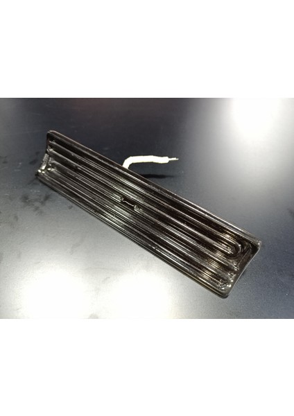 Infrared Seramik Isıtıcı Rezistans Konkav 245X60MM 400W 230V Siyah Renk Fsc Model fırsatları