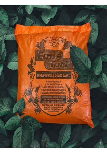 Emin Torf 120 Lt Özel Karışımlı Perlit Katkılı İç Dış Mekan Bitki Yetiştirme Toprağı Ekonomık Boy