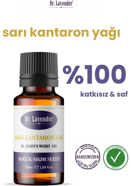 Bahçemizden %100 Saf ve Doğal Sarı Kantaron Yağı Maserasyon 50 ml