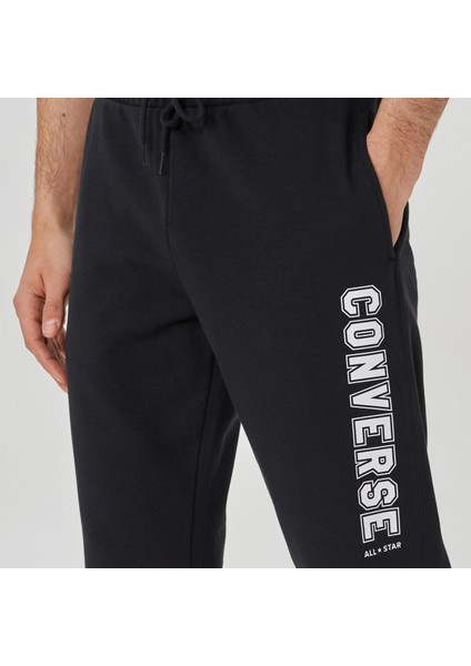 Standard Fit All Star Single Screen Print Unisex Siyah Pantolon fırsatları