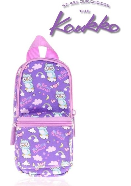 Doğa Serisi 3 Bölmeli Kalem Çantası