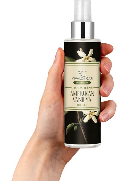 Platinium Amerikan Vanilya Araba Araç Oto Kokusu Parfümü Sprey 120 ml fiyatları