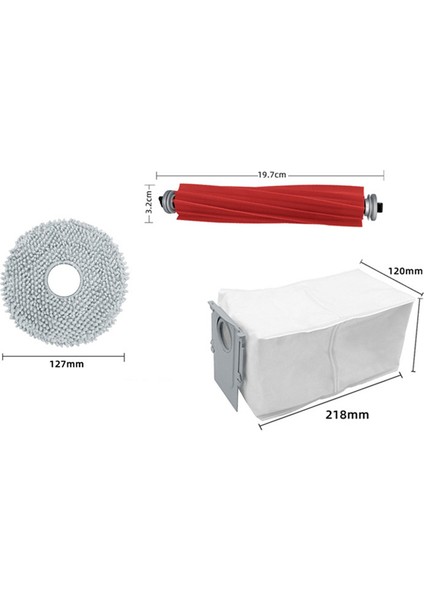 8 Adet Tip G Toz Torbası Bosch Tip G Serisi Sıemens BSGL3126GB'YE Uygun (Yurt Dışından)