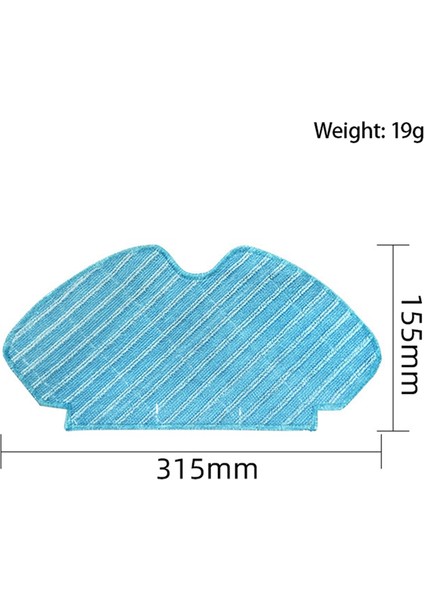 Fabuletta FSV001 FSV101 Kablosuz Çubuk Için 6 Paket FSV001 Hepa Filtre (Yurt Dışından)