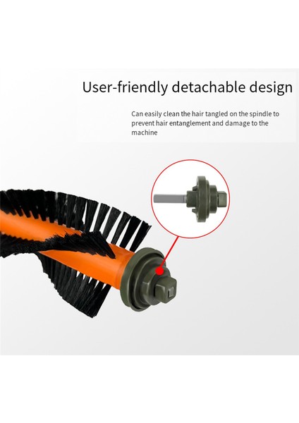 Roborock Q Revo/roborock P10 Ana Yan Fırçalar Hepa Filtresi Için 21 Adet (Yurt Dışından)