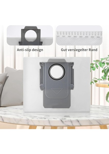 Roborock P10 Q Revo Station Ana Yan Fırça Hepa Filtre Paspas Pedleri Için (Yurt Dışından)