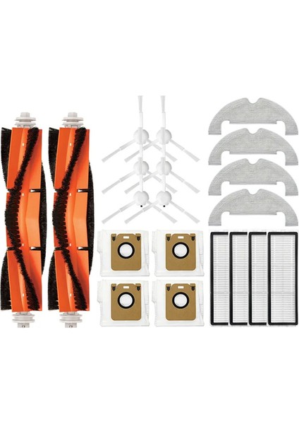 Roborock S8+ / Q5 / Q5+ Çöp Torbası Elektrikli Süpürge Parçaları Için 20 Adet (Yurt Dışından)