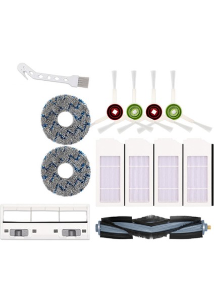 10 Adet Irobot Roomba Süpürme Robotu Aksesuarları Temizleme Fırçası (Yurt Dışından)